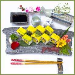 cơm cuộn lươn phủ bơ
