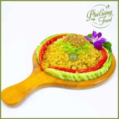 Cơm chiên cá mặn